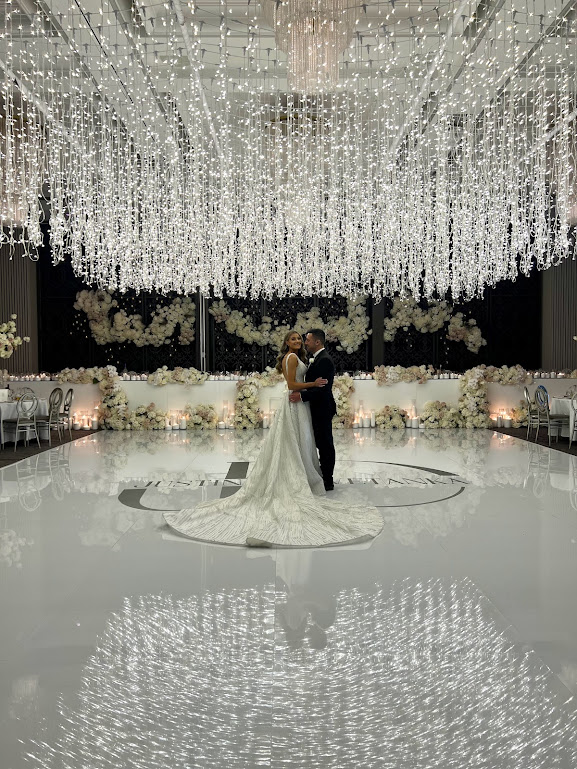 fairylights wedding